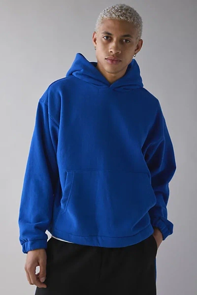 Standard Cloth Jump Shot Hoodie Sweatshirt In Sapphire At Urban Outfitters