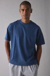 Standard Cloth Jump Shot Premium Heavyweight Cotton Tee In Blue, Men's At Urban Outfitters