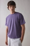 Standard Cloth Jump Shot Premium Heavyweight Cotton Tee In Purple, Men's At Urban Outfitters