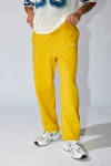 Standard Cloth Jump Shot Stacked Sweatpant In Gold, Men's At Urban Outfitters In Gold