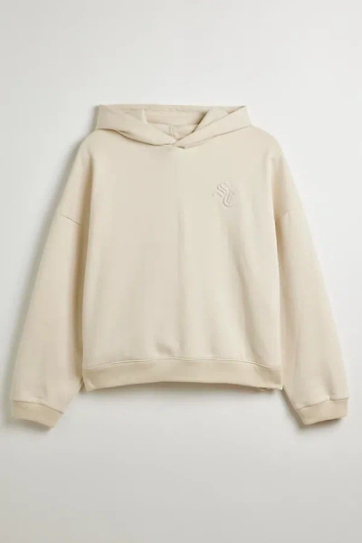 Standard Cloth Ludlow Hoodie Sweatshirt In Cream, Men's At Urban Outfitters In Neutral
