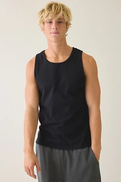 Standard Cloth Maddox Tank Top In Washed Black, Men's At Urban Outfitters