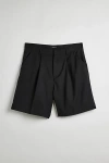 Standard Cloth Pleated Dress Short In Black, Men's At Urban Outfitters
