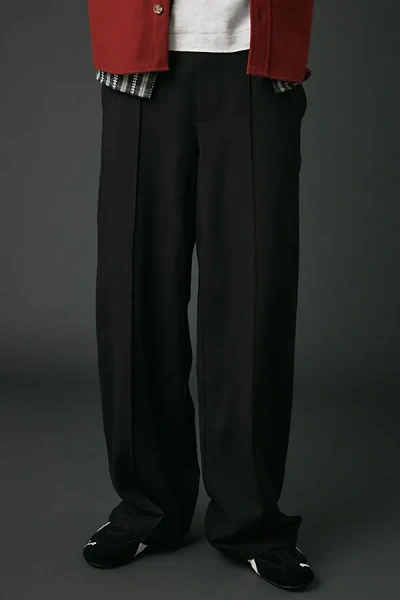 Standard Cloth Ponte Smooth Track Pant In Black, Men's At Urban Outfitters