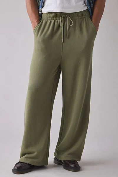 Standard Cloth Pregame Baggy Sweatpant In Olive, Men's At Urban Outfitters In Green