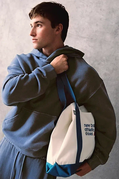 Standard Cloth Pregame Hoodie Sweatshirt In Dark Blue, Men's At Urban Outfitters In Gray