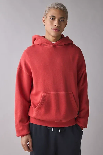 Standard Cloth Pregame Hoodie Sweatshirt In Maroon, Men's At Urban Outfitters In Red