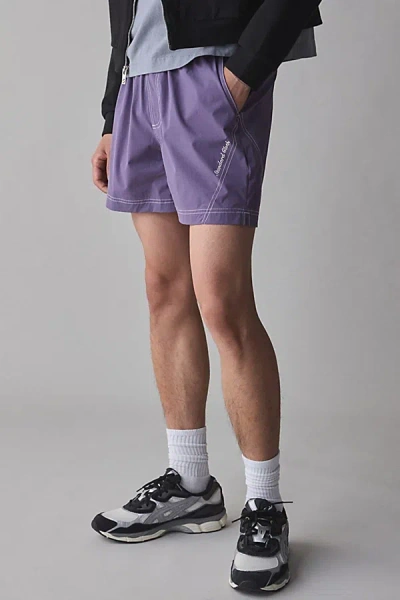 Standard Cloth Ryder 5" Nylon Short In Berry, Men's At Urban Outfitters