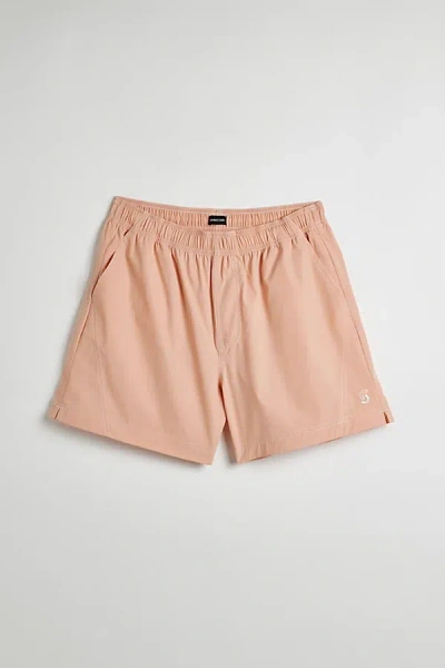 Standard Cloth Ryder 5" Nylon Short In Pink, Men's At Urban Outfitters