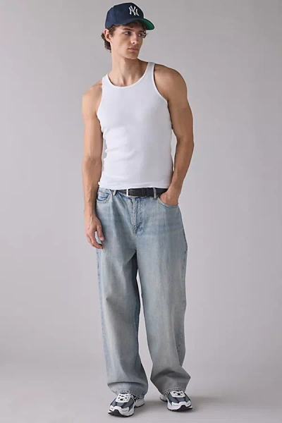 Standard Cloth Slim Ribbed Tank Top In White, Men's At Urban Outfitters