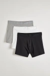 Standard Cloth Cotton Boxer Brief 3-pack In Assorted, Men's At Urban Outfitters In Assorted