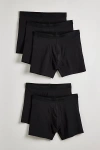 STANDARD CLOTH COTTON BOXER BRIEF 5-PACK IN BLACK, MEN'S AT URBAN OUTFITTERS