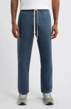 Standard Issue Pd Cotton Blend Drawstring Slacker Pants In Slate