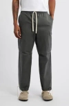 Standard Issue Pd Drawstring Cargo Pants In Gray