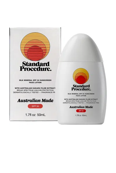 Standard Procedure Silk Mineral Spf 50 Sunscreen In White
