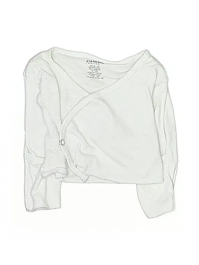 Pre-owned Standard Textile Babies' Long Sleeve T-shirt In Silver