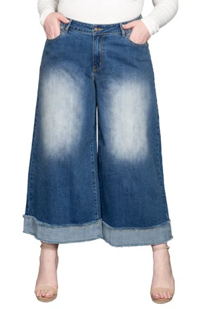 STANDARDS & PRACTICES STANDARDS & PRACTICES HIGH WAIST CROP WIDE LEG JEANS
