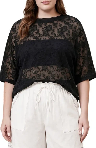 Standards & Practices Lace Top In Multi