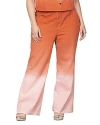 STANDARDS & PRACTICES STANDARDS & PRACTICES PLUS DIP DYED JEANS IN CORAL
