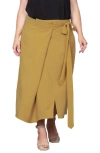 STANDARDS & PRACTICES WRAP MAXI SKIRT