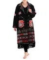 Standawt Merino Wool Coat In Black/yellow/green In Multi