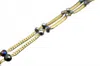 Standawt Women's Glass Tone Sunglasses Chain In Blue In Blue