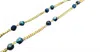 Standawt Women's Tiger Sunglasses Chain In Blue In Blue