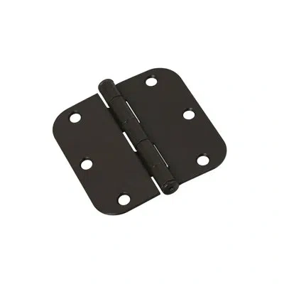 Stanley 1" H X 3" W  Surface Mount Single Door Hinge In Oil Rubbed Bronze
