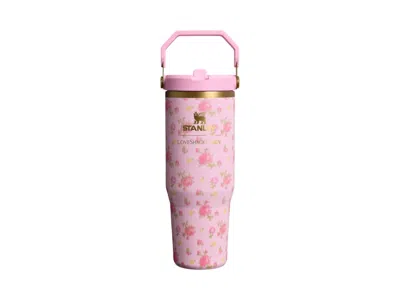 Pre-owned Stanley 1913 X Loveshackfancy Iceflow Flip Straw 30oz Tumbler In Ibiza Sunset