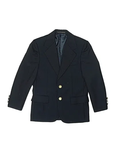 Pre-owned Stanley Blacker Kids' Cardigan Sweater In Blue