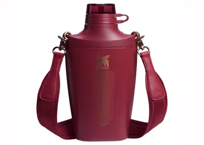 Pre-owned Stanley Comfort & Joy Collection Holiday 23oz Cross Bottle In Gilded Pomegranate In Red