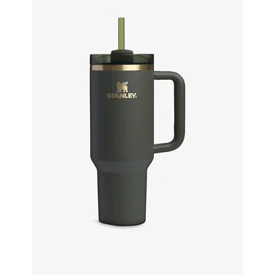 Stanley Cypress Quencher H2.0 Flowstate™ Stainless-steel Bottle 1.18l In Green