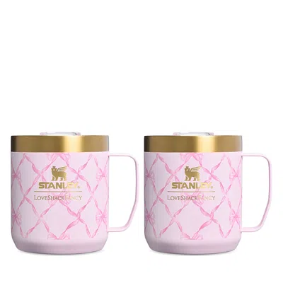 Stanley Exclusive  12 Oz/0.35 L Brew + Steep Drinkware Set In Pink