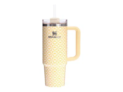 Pre-owned Stanley Flowstate Quencher 30oz Tumbler In Butter Sunflower