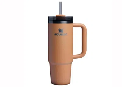 Pre-owned Stanley Flowstate Quencher 30oz Tumbler In Camel