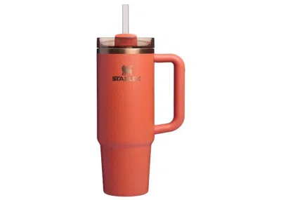 Pre-owned Stanley Flowstate Quencher 30oz Tumbler In Pumpkin Spice
