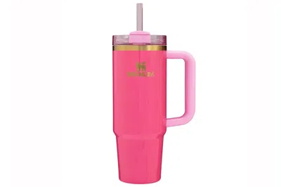 Pre-owned Stanley Flowstate Quencher 30oz Tumbler Pink Parade