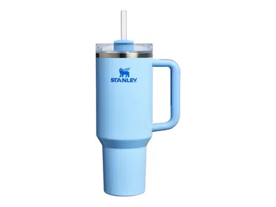 Pre-owned Stanley Flowstate Quencher 40oz Tumbler In Cornflower Gloss
