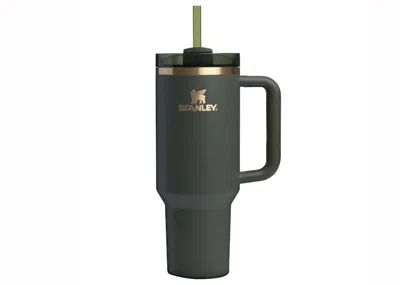 Pre-owned Stanley Flowstate Quencher 40oz Tumbler In Cypress