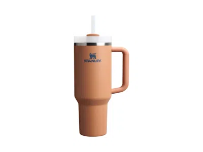 Pre-owned Stanley Flowstate Quencher 40oz Tumbler In Toast