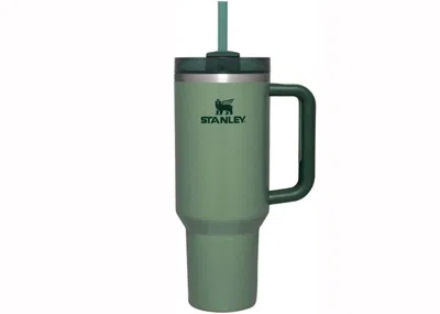 Pre-owned Stanley Hammertone Quencher 40oz Tumbler In Green