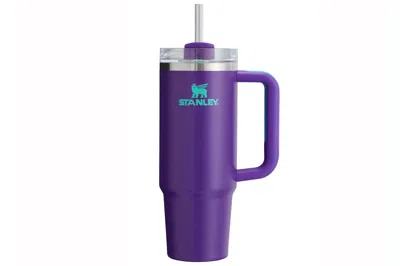 Pre-owned Stanley Heat Wave Exclusive Collection Flowstate Quencher 30oz Tumbler Dep Purple