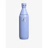 Stanley Hydrangea Gloss All Day Slim Stainless-steel Bottle 600ml In Purple