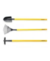 Stanley Jr. 3 Piece Garden Toolset In Black,yellow