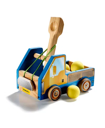 Stanley Jr. Wooden Truck Slingshot Diy Set In Natural