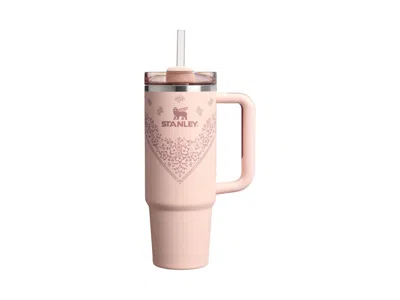 Pre-owned Stanley Mesa Rose Collection Flowstate Quencher 30oz Tumbler In Conch Floral
