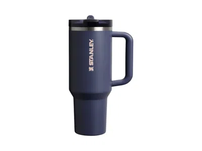 Pre-owned Stanley Mesa Rose Collection Protour Flip Straw Quencher 40oz Tumbler In Blue Corn