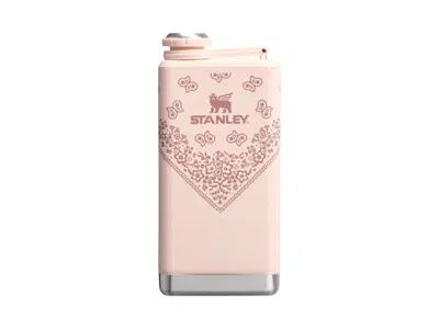 Pre-owned Stanley Mesa Rose Collection The Adventure Preparty 8oz Flask In Conch Floral