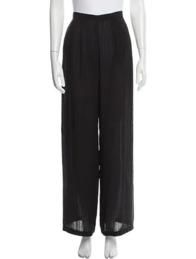 Pre-owned Stanley Platos Martin Ross Wide Leg Pants In Gray