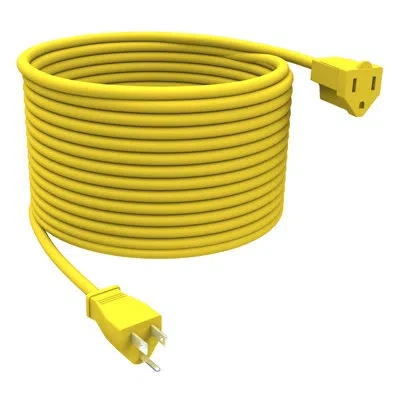 Stanley ® Powercord Grounded Outdoor Extension Cord, 100-ft., Yellow